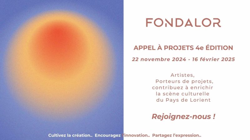 APPEL  PROJETS 4è EDITION Accueil
